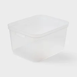 Large Open Storage Bin Clear - Brightroom™
