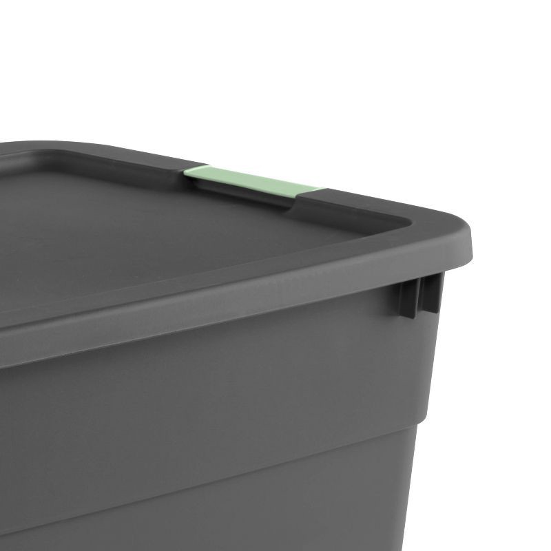 slide 3 of 8, 45gal Latching Storage Tote - Brightroom™: Portable Plastic Container with Lid, Universal Storage, Gray, 45 Gallon Capacity, 45 gal, 45 gal
