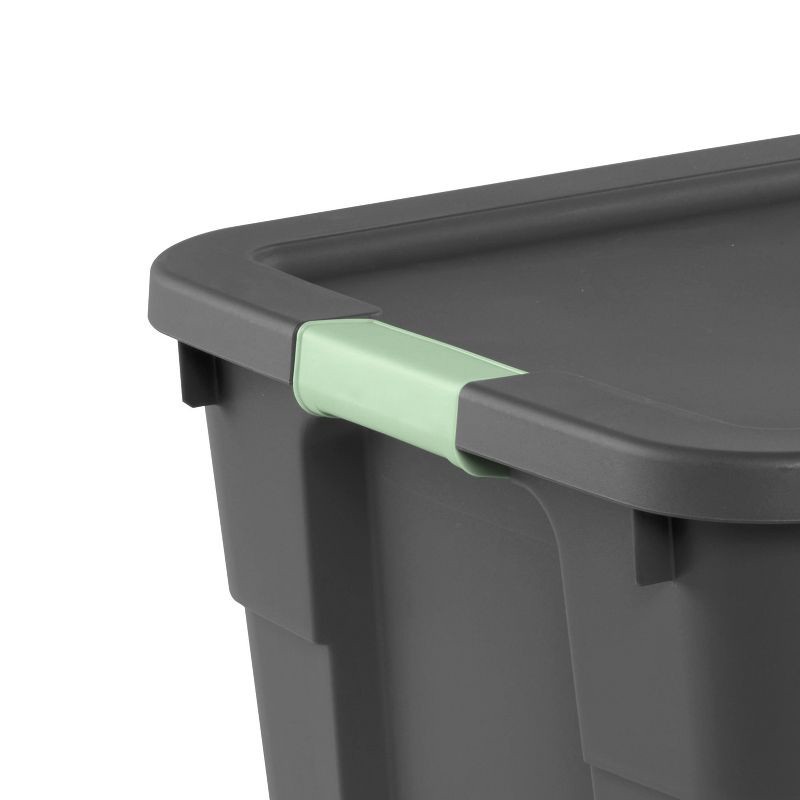 slide 5 of 8, 45gal Latching Storage Tote - Brightroom™: Portable Plastic Container with Lid, Universal Storage, Gray, 45 Gallon Capacity, 45 gal, 45 gal