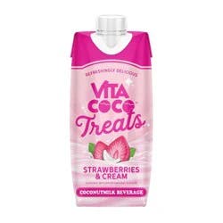 Vita Coco Treats Strawberries & Cream Coconut Milk Drink - 16.9 fl oz Box