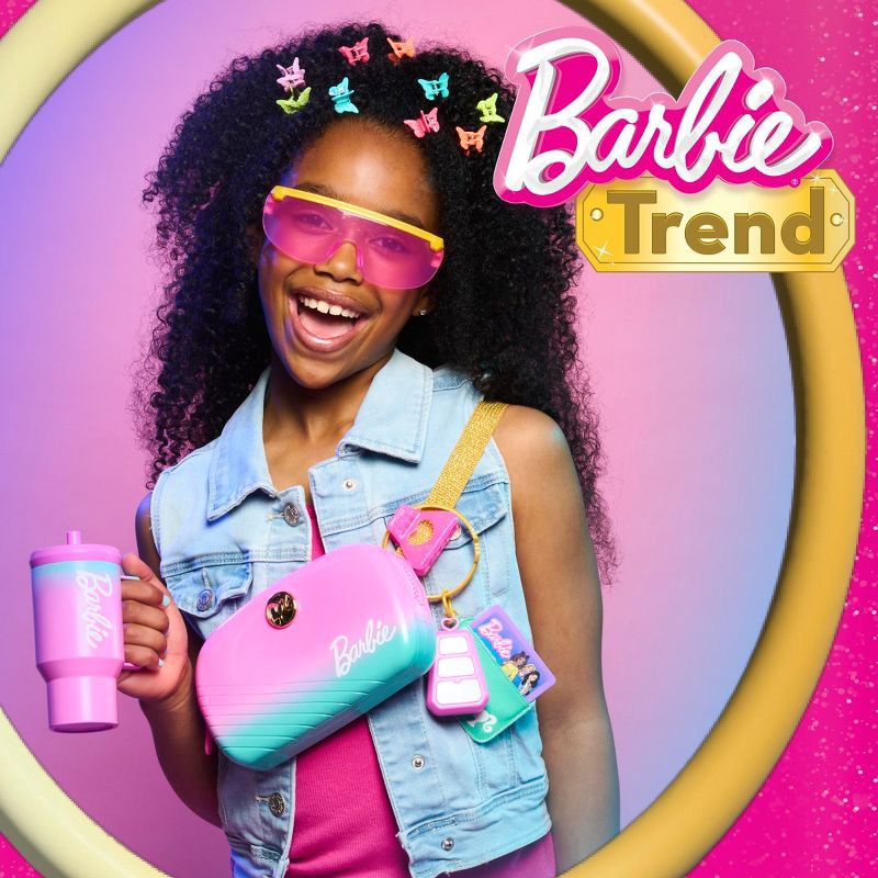 slide 2 of 9, Barbie Trend Fashion Bag Set: Includes Play Credit Card & Beauty Accessories, 1 ct
