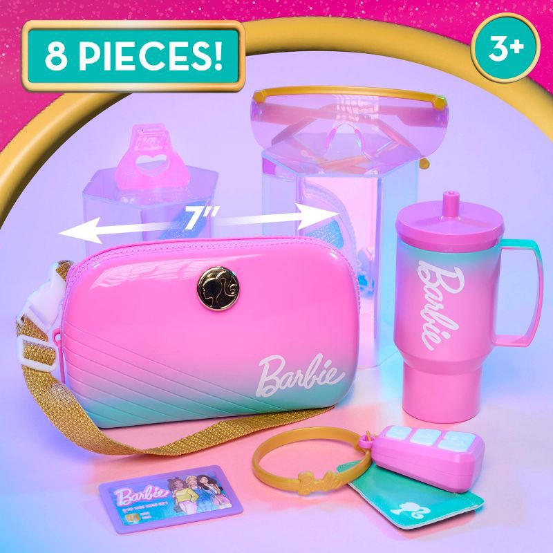 slide 5 of 9, Barbie Trend Fashion Bag Set: Includes Play Credit Card & Beauty Accessories, 1 ct