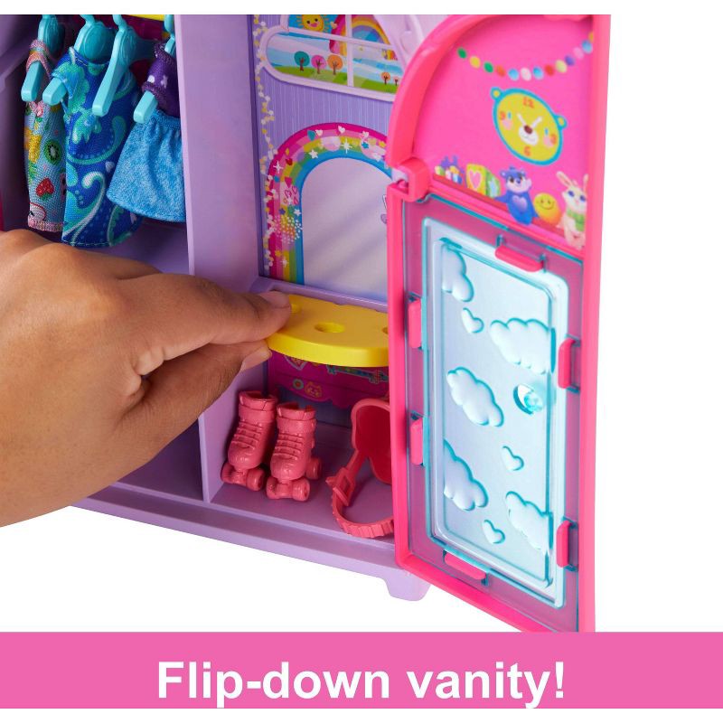 slide 5 of 6, Barbie Chelsea Doll & Closet Toy Playset with Clothes & Accessories Set 17pc, 17 ct