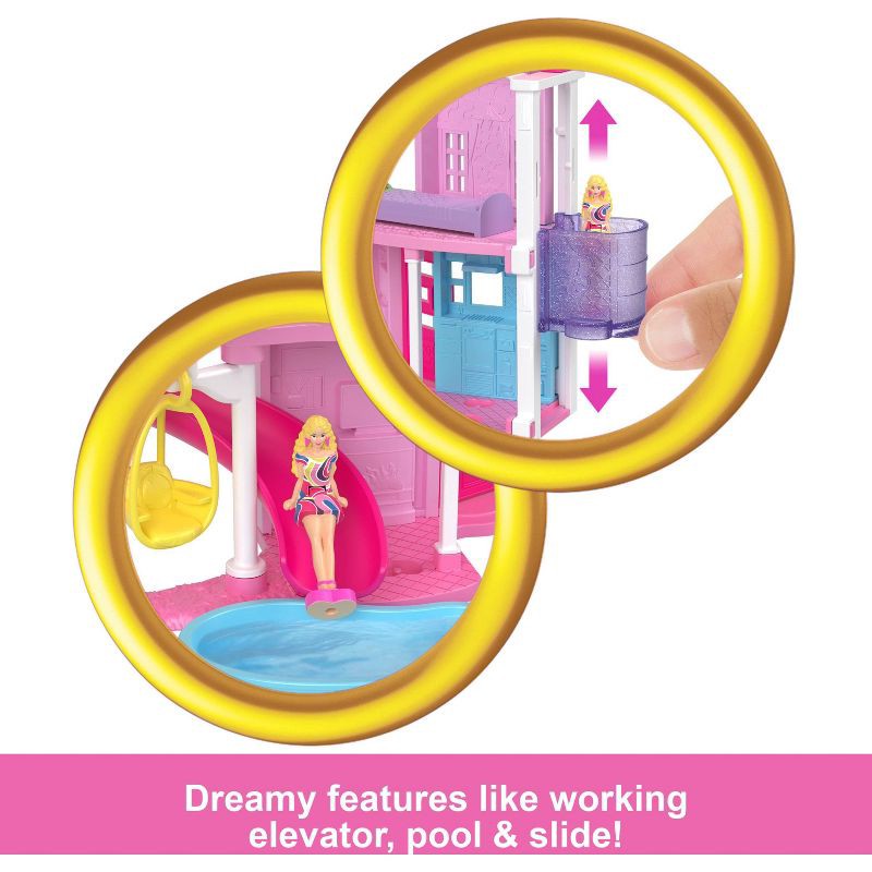 slide 3 of 7, Barbie 1.5" Mini Land Doll House 1 with Furniture & Accessories, 1 ct