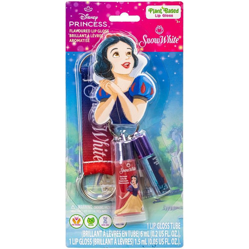 slide 1 of 3, Disney Princess Lip Gloss Keychain, 1 ct
