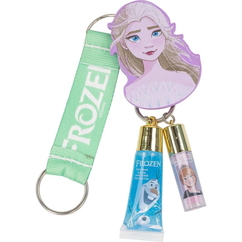 slide 3 of 3, Disney Frozen Lip Gloss Keychain, 1 ct