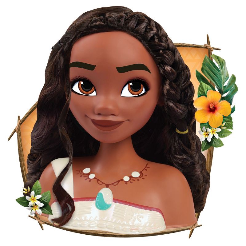 slide 4 of 6, Disney Princess Moana 2 Styling Head, 1 ct