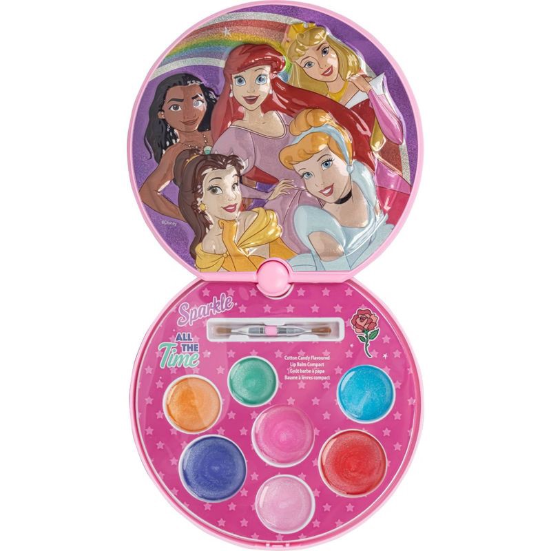 slide 3 of 3, Disney Princess Circle Slide Out Compact, 1 ct
