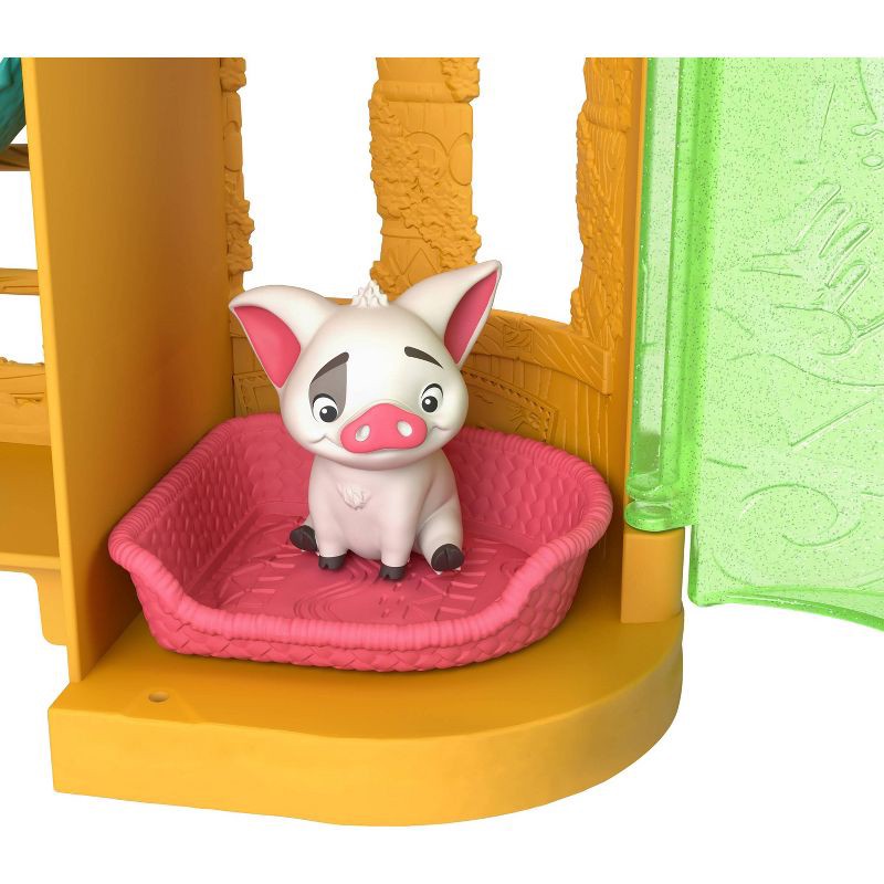 slide 5 of 6, Disney Princess Moana Island Home Stacking Doll House with Small Doll, 1 ct