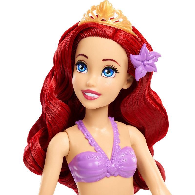 slide 5 of 6, Disney Princess 12.7" Ariel Doll Red Hair/Blue Eyes and Pool Set with Moldable Sand Inspired by Disney the Little Mermaid, 1 ct