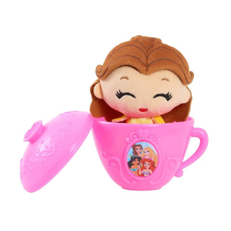 slide 2 of 5, Disney Princess Mini Teacup Capsule Plush: Character Plush Doll, Polyester Material, 1 ct