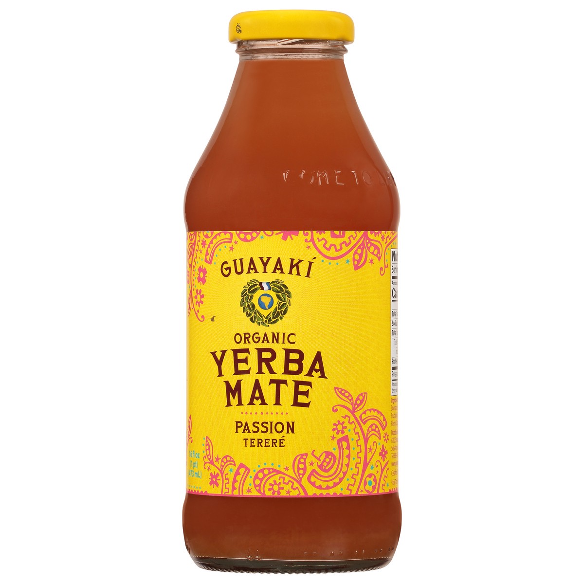 slide 2 of 9, Guayaki Terere Organic Passion Yerba Mate - 16 fl oz, 16 fl oz