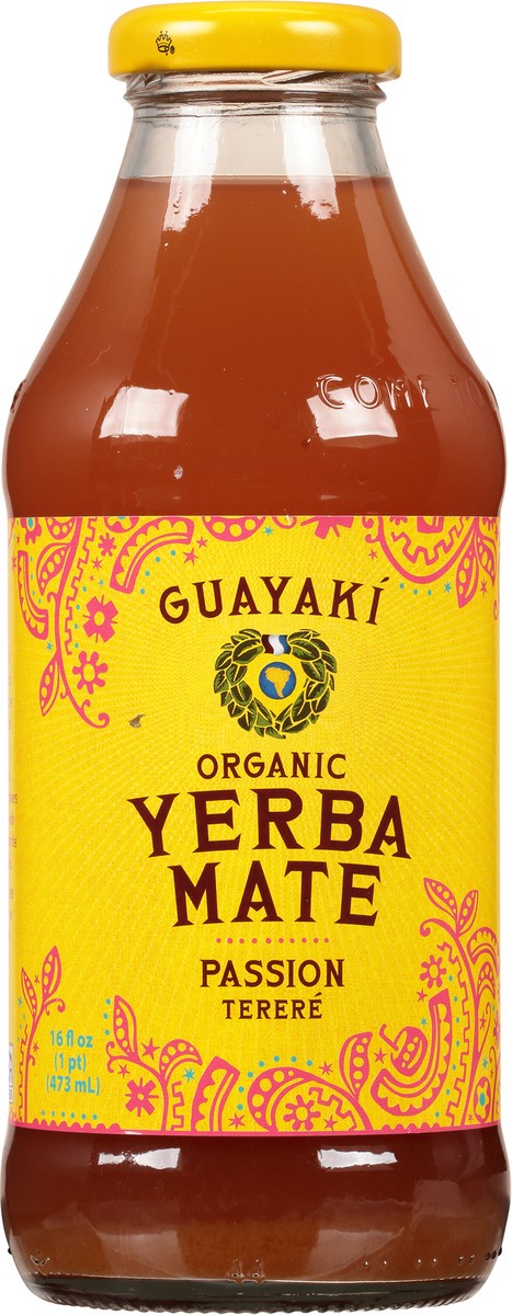 slide 7 of 9, Guayaki Terere Organic Passion Yerba Mate - 16 fl oz, 16 fl oz