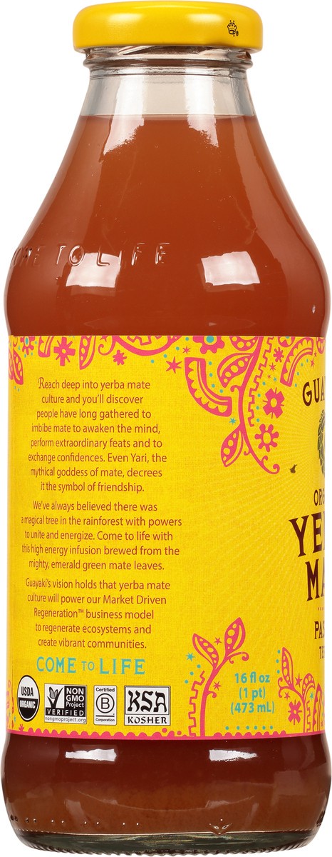 slide 4 of 9, Guayaki Terere Organic Passion Yerba Mate - 16 fl oz, 16 fl oz