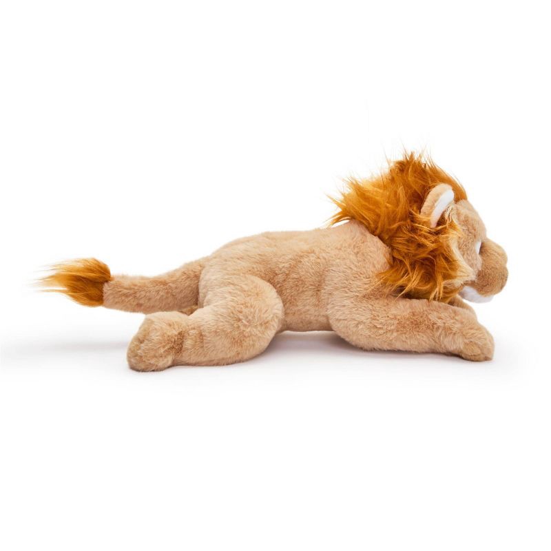 slide 4 of 7, FAO Schwarz Adopt-A-Pets Lying Lion Male 15" Stuffed Animal, 1 ct