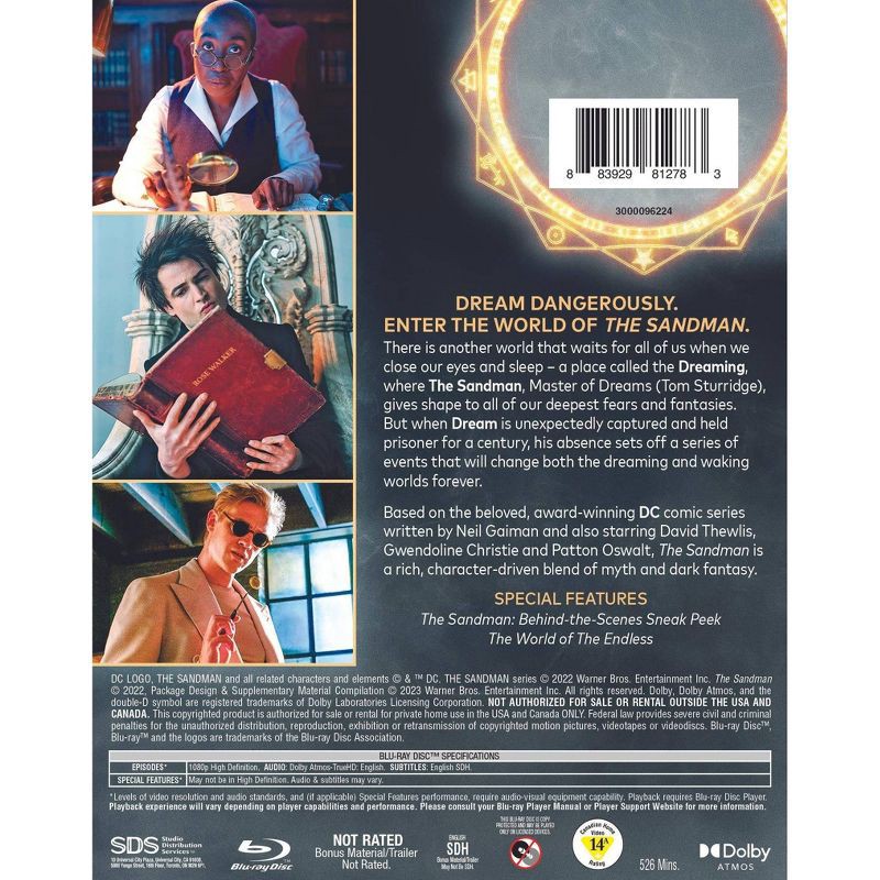 slide 3 of 3, Warner Home Video The Sandman: The Complete S1 (Blu-ray), 1 ct