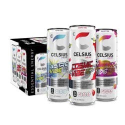 CELSIUS Sparkling Space Variety Pack Functional Energy Drink - 12pk/12 fl oz Cans