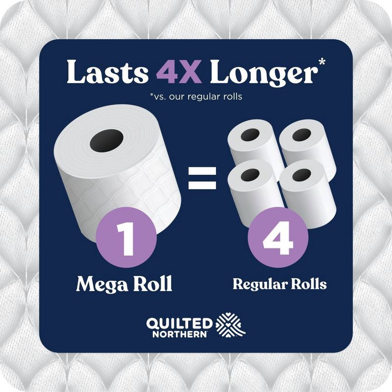 slide 7 of 9, Quilted Northern Ultra Plush Toilet Paper - 12 Mega Rolls, 1 ct