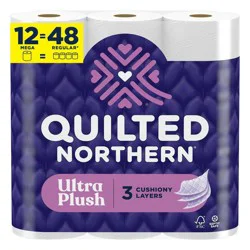 Quilted Northern Ultra Plush Toilet Paper - 12 Mega Rolls