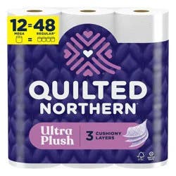 Quilted Northern Ultra Plush Toilet Paper - 12 Mega Rolls