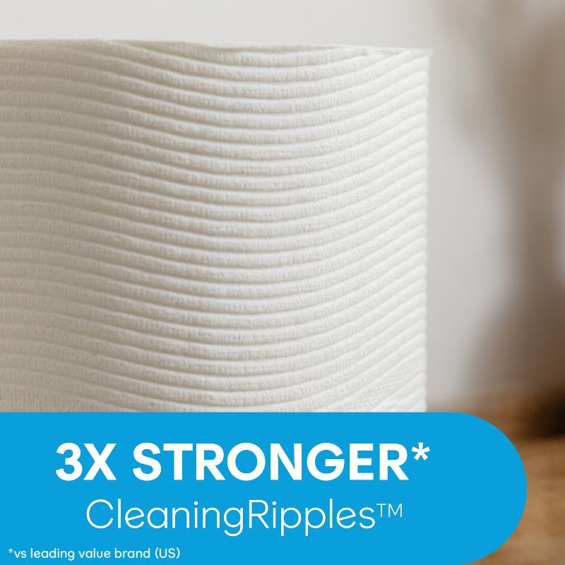 slide 4 of 8, Cottonelle Ultra Clean Strong Toilet Paper - 18 Mega Rolls, 1 ct