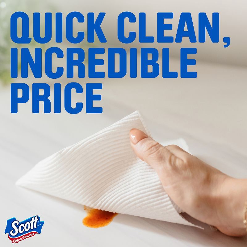 slide 4 of 8, Scott Paper Towels - 6 Triple Rolls, 1 ct