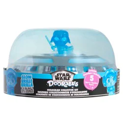 Disney Doorables Star Wars Hologram Collector Set: 5 Mini Figures for TV & Movies Theme