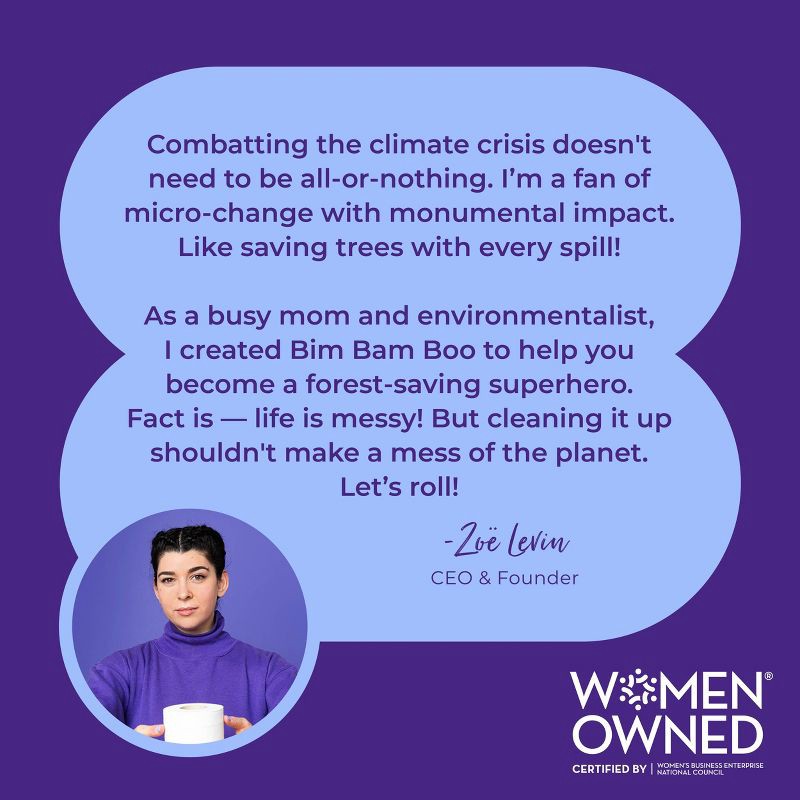 slide 7 of 8, Bim Bam Boo Bamboo Paper Towels - 6pk, 6 ct