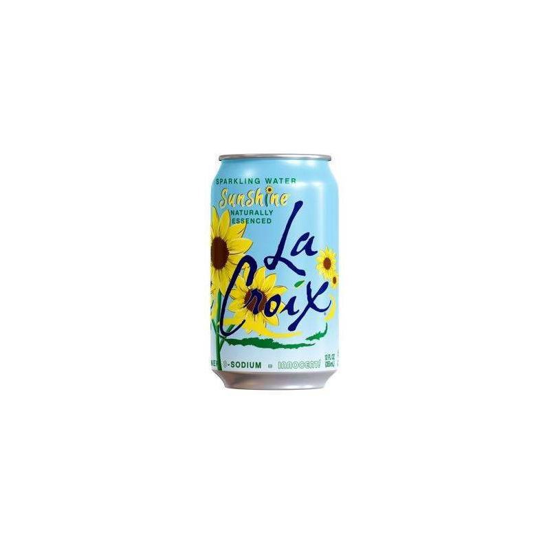 slide 2 of 5, LaCroix Sunshine Sparkling Water - 8pk/12 fl oz Cans, 8 ct; 12 fl oz