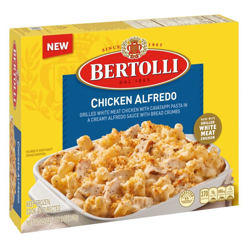 slide 2 of 5, Bertolli Frozen Bertolli Oven Ready Bakes Frozen Chicken Alfredo - 25oz, 25 oz