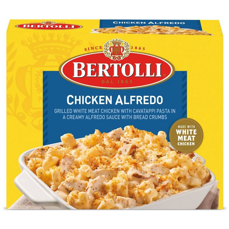 slide 1 of 5, Bertolli Frozen Bertolli Oven Ready Bakes Frozen Chicken Alfredo - 25oz, 25 oz