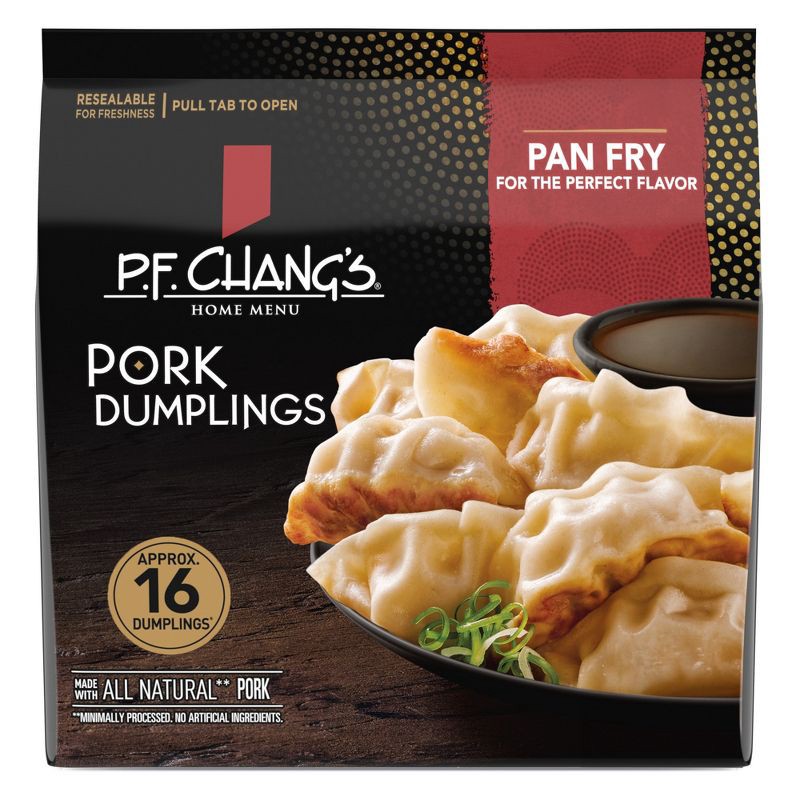 slide 1 of 6, P.F. Chang's Family Size Frozen Pork Dumplings - 18.2oz, 18.2 oz