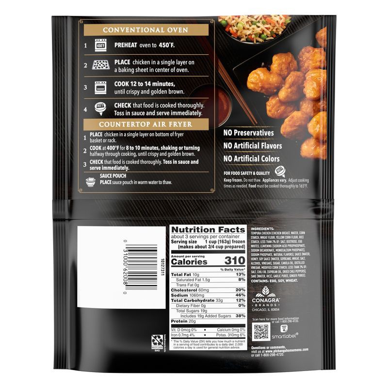 slide 5 of 6, P.F. Chang's Frozen Tempura Honey Chicken - 18oz, 18 oz