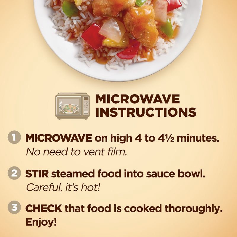slide 4 of 4, Healthy Choice Frozen Cafe Steamers Sweet & Sour Chicken - 10oz, 10 oz