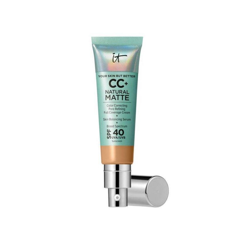 slide 1 of 7, IT Cosmetics CC+ Matte Cream - Tan Warm - 1.08oz - Ulta Beauty, 1.08 fl oz