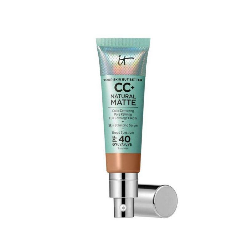 slide 1 of 7, IT Cosmetics CC+ Matte Cream - Tan Rich - 1.08oz - Ulta Beauty, 1.08 fl oz