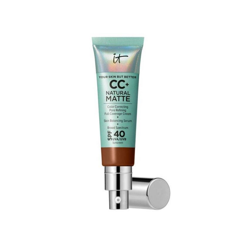slide 1 of 7, IT Cosmetics CC+ Matte Cream - Deep - 1.08oz - Ulta Beauty, 1.08 fl oz