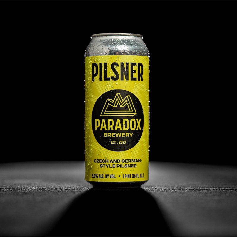slide 2 of 5, Paradox Brewery Pilsner - 4pk/16 fl oz Cans, 4 ct; 16 fl oz