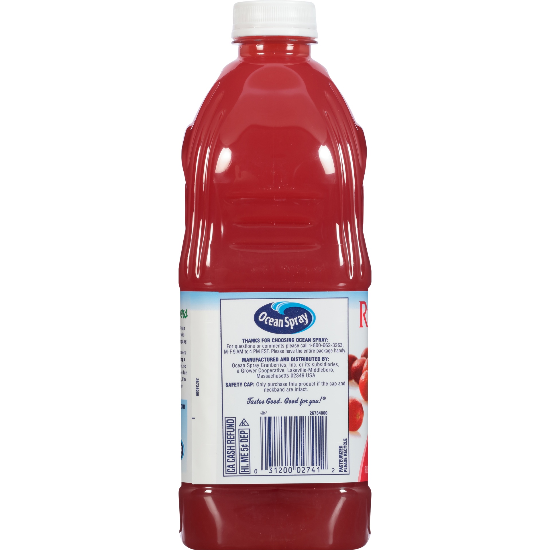 slide 8 of 8, Ocean Spray Blend Ruby Cranberry Juice Drink - 64 fl oz, 64 fl oz