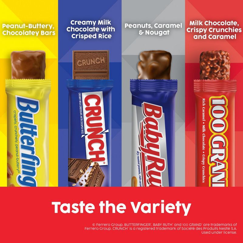 slide 3 of 8, Butterfinger Assorted Candy Variety Box - 18ct/31.2oz, 18 ct, 31.2 oz