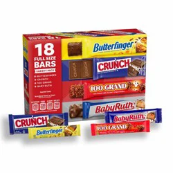 Butterfinger Assorted Candy Variety Box - 18ct/31.2oz