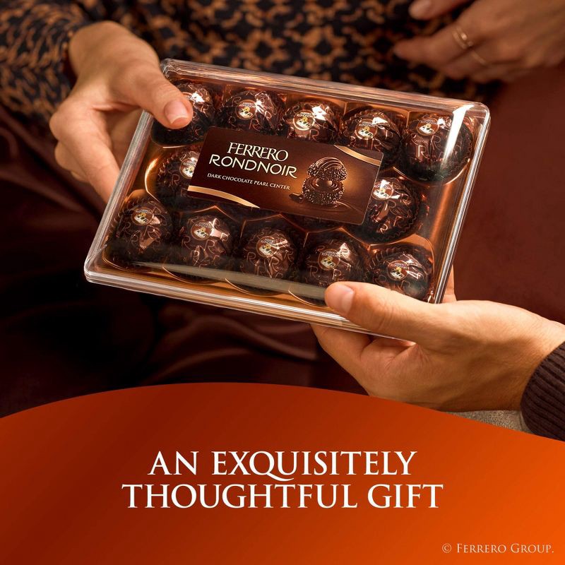 slide 5 of 7, Ferrero Rocher Rondnoir Candy - 4.8oz/14ct, 4.8 oz, 14 ct