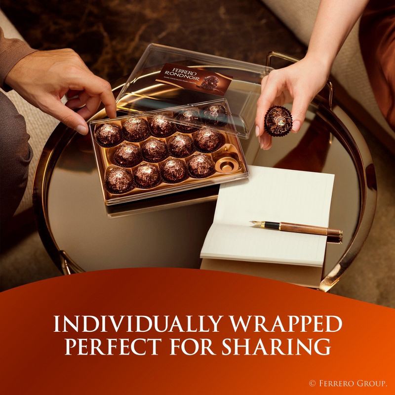 slide 6 of 7, Ferrero Rocher Rondnoir Candy - 4.8oz/14ct, 4.8 oz, 14 ct
