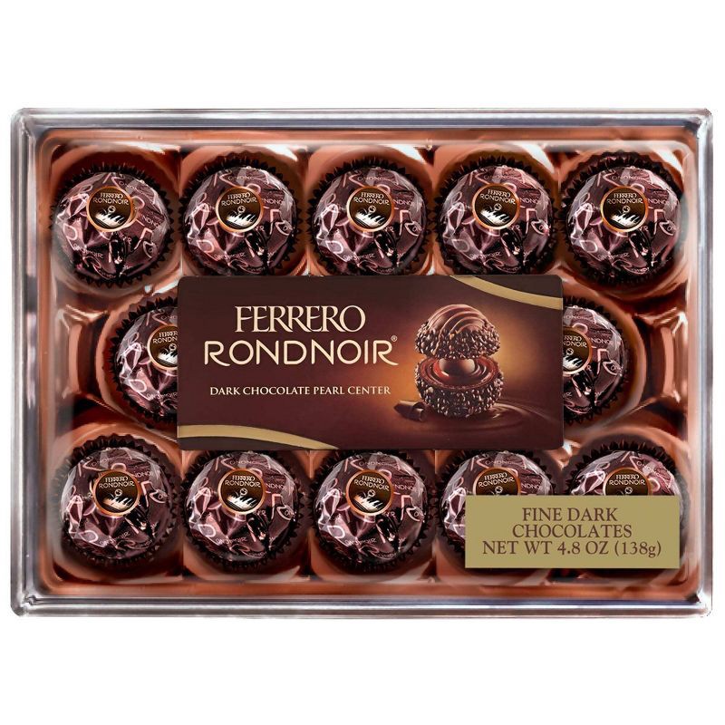 slide 1 of 7, Ferrero Rocher Rondnoir Candy - 4.8oz/14ct, 4.8 oz, 14 ct