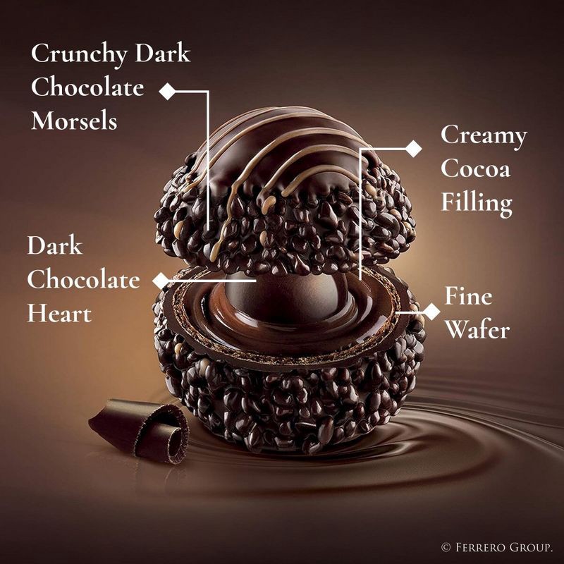 slide 3 of 7, Ferrero Rocher Rondnoir Candy - 8ct/2.7oz, 8 ct; 2.7 oz