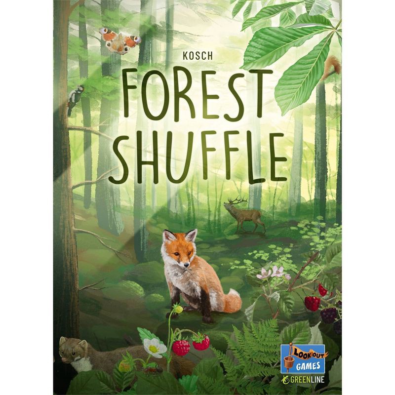 slide 2 of 3, Forest Shuffle Game: Asmodee Classic Card Game for 2-5 Players, 1 ct