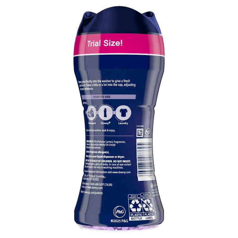 slide 10 of 10, Downy Infusions Calm Lavender & Vanilla Bean Scent In-Wash Booster Beads - 5.7oz, 5.7 oz