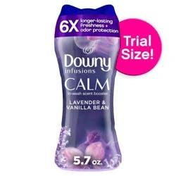 Downy Infusions Calm Lavender & Vanilla Bean Scent In-Wash Booster Beads - 5.7oz