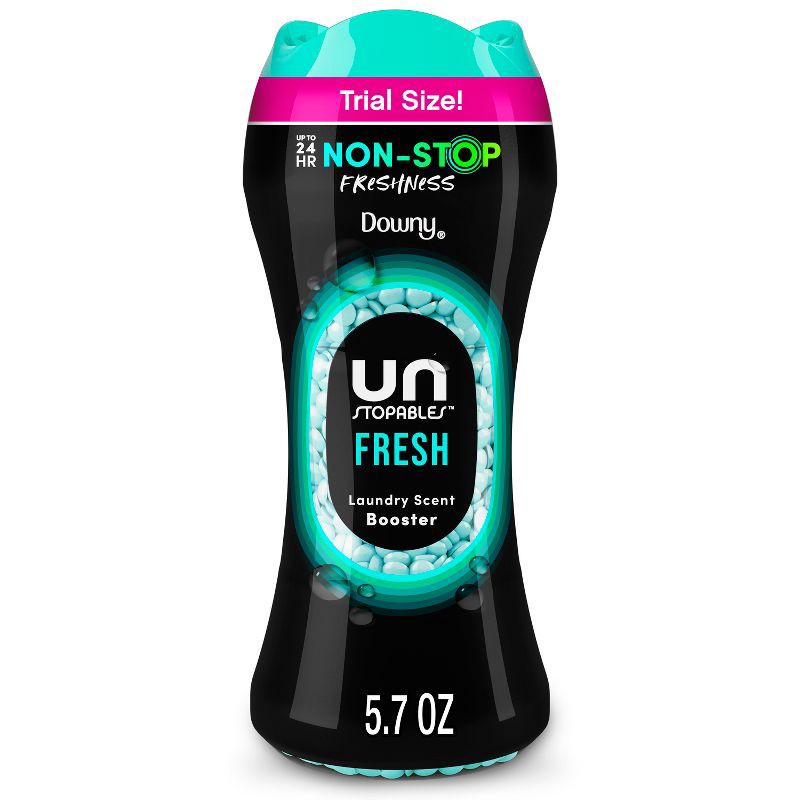 slide 1 of 12, Downy Fresh Scent Unstopables In-Wash Laundry Scent Booster Beads - 5.7oz, 5.7 oz