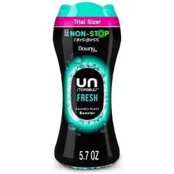 Downy Fresh Scent Unstopables In-Wash Laundry Scent Booster Beads - 5.7oz
